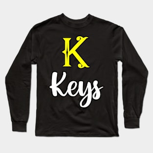 I'm A Keys ,Keys Surname, Keys Second Name Long Sleeve T-Shirt